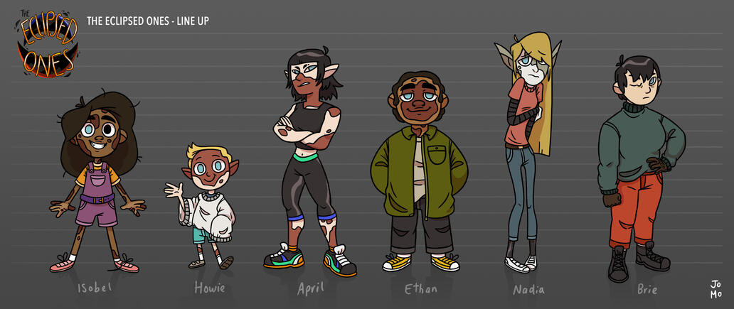 The Eclipsed Ones character lineup (2020)